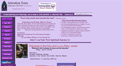 Desktop Screenshot of adorationtours.com